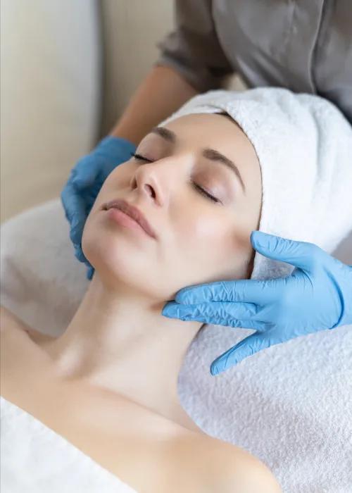 Skincare and facial treatment